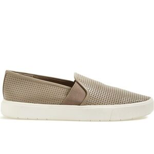 Vince Taupe Slip Ons. Size 5/EU35